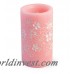 Bay Isle Home Floral LED Wax Pillar Candle BYIL2349